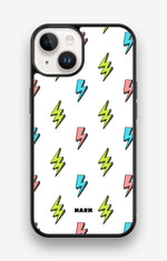 iPhone 14 Hard Case – Lightning Bolts - View 1