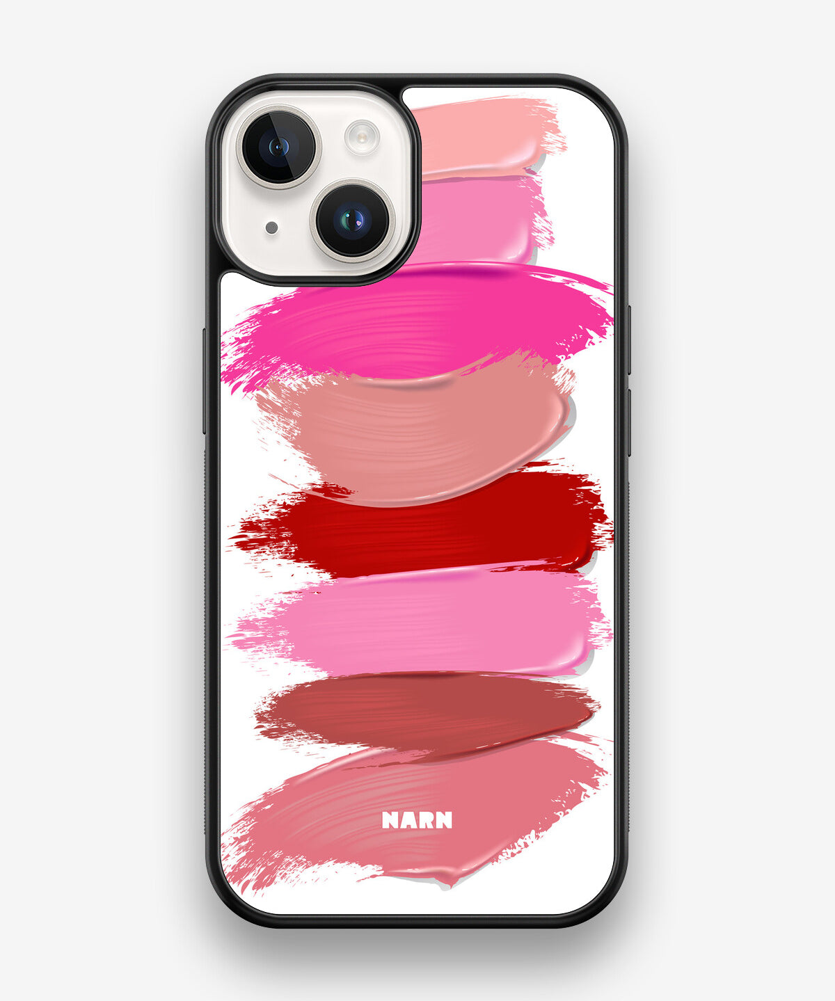 iPhone 14 Hard Case – Lipstick Smears - View 1