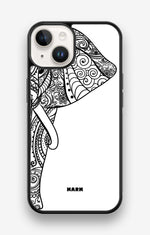 iPhone 14 Hard Case – Mandala Elephant - View 1