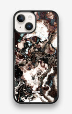 iPhone 14 Hard Case – Marble Brown - View 1
