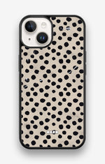 iPhone 14 Hard Case – Marble Dots - View 1