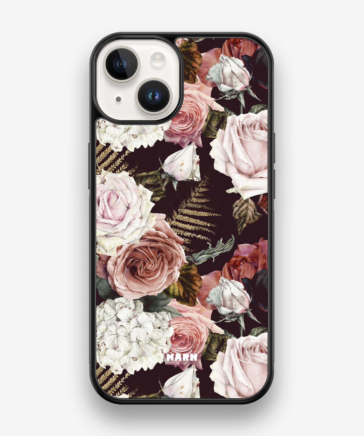 iPhone 14 Hard Case – Midnight Roses - View 1