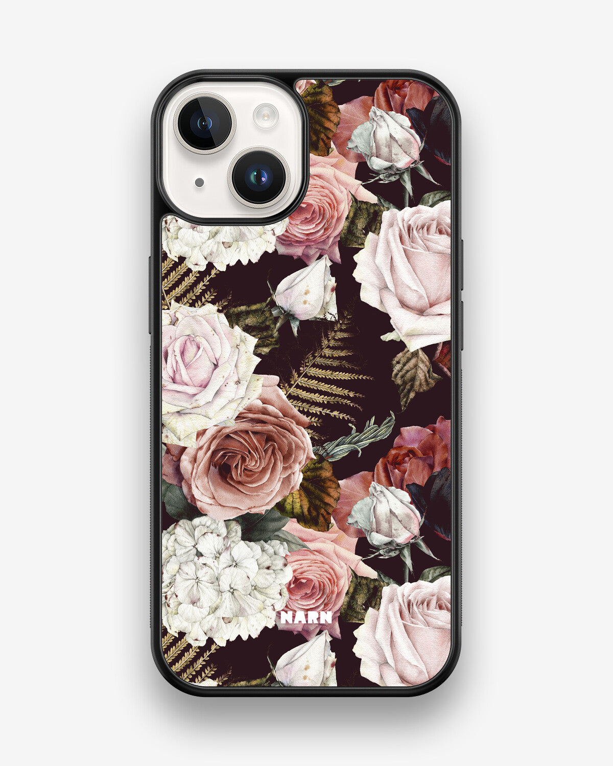 iPhone 14 Hard Case – Midnight Roses - View 1