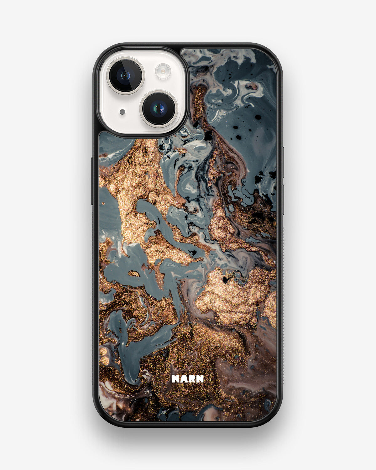 iPhone 14 Hard Case – Molten Gold - View 1