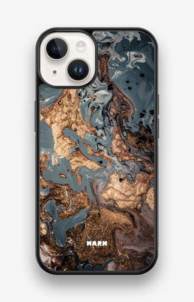 iPhone 14 Hard Case – Molten Gold - View 1