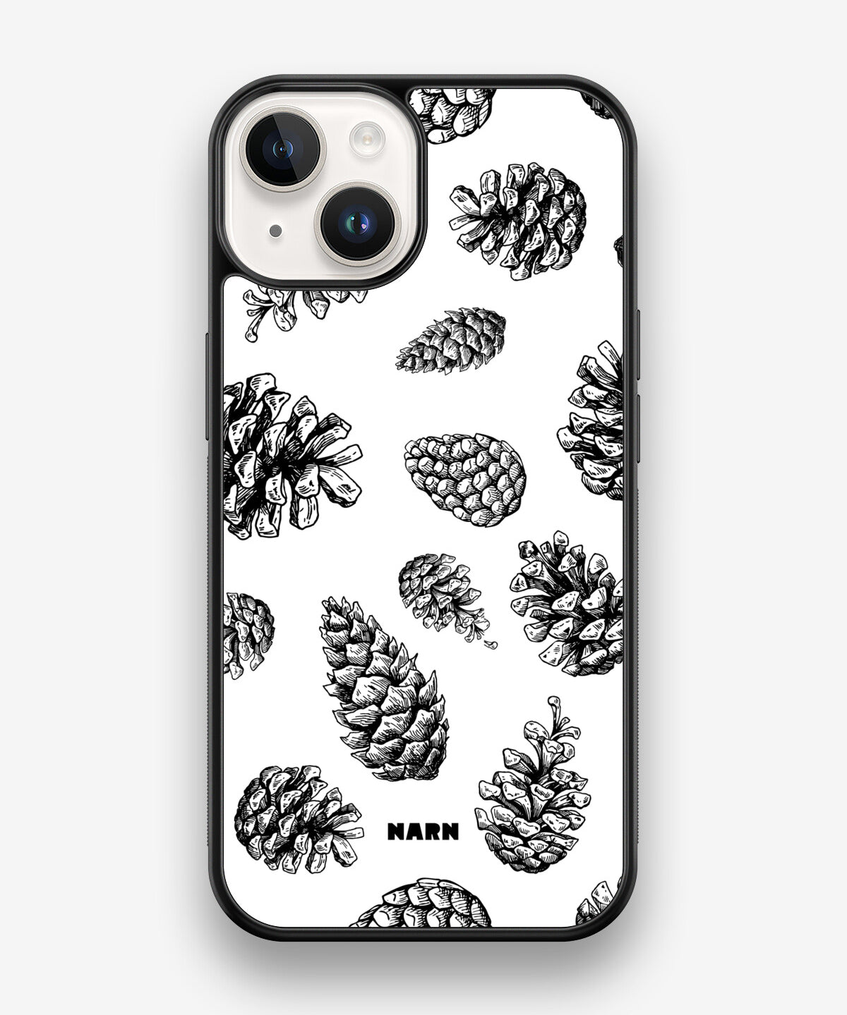 iPhone 14 Hard Case – Pine Cones - View 1