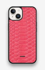 iPhone 14 Hard Case – Pink Snake - View 1