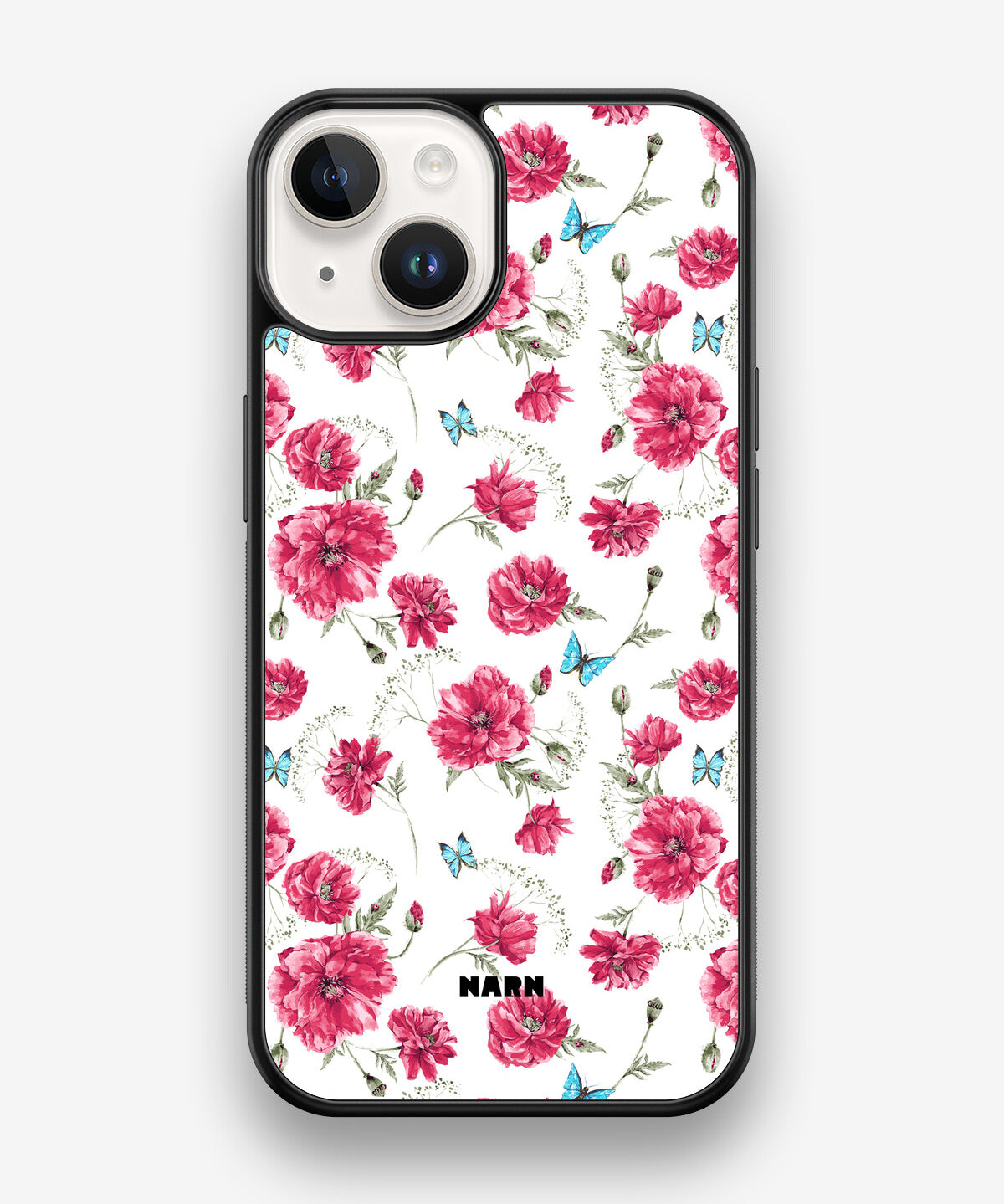 iPhone 14 Hard Case – Poppies in Bloom - View 1
