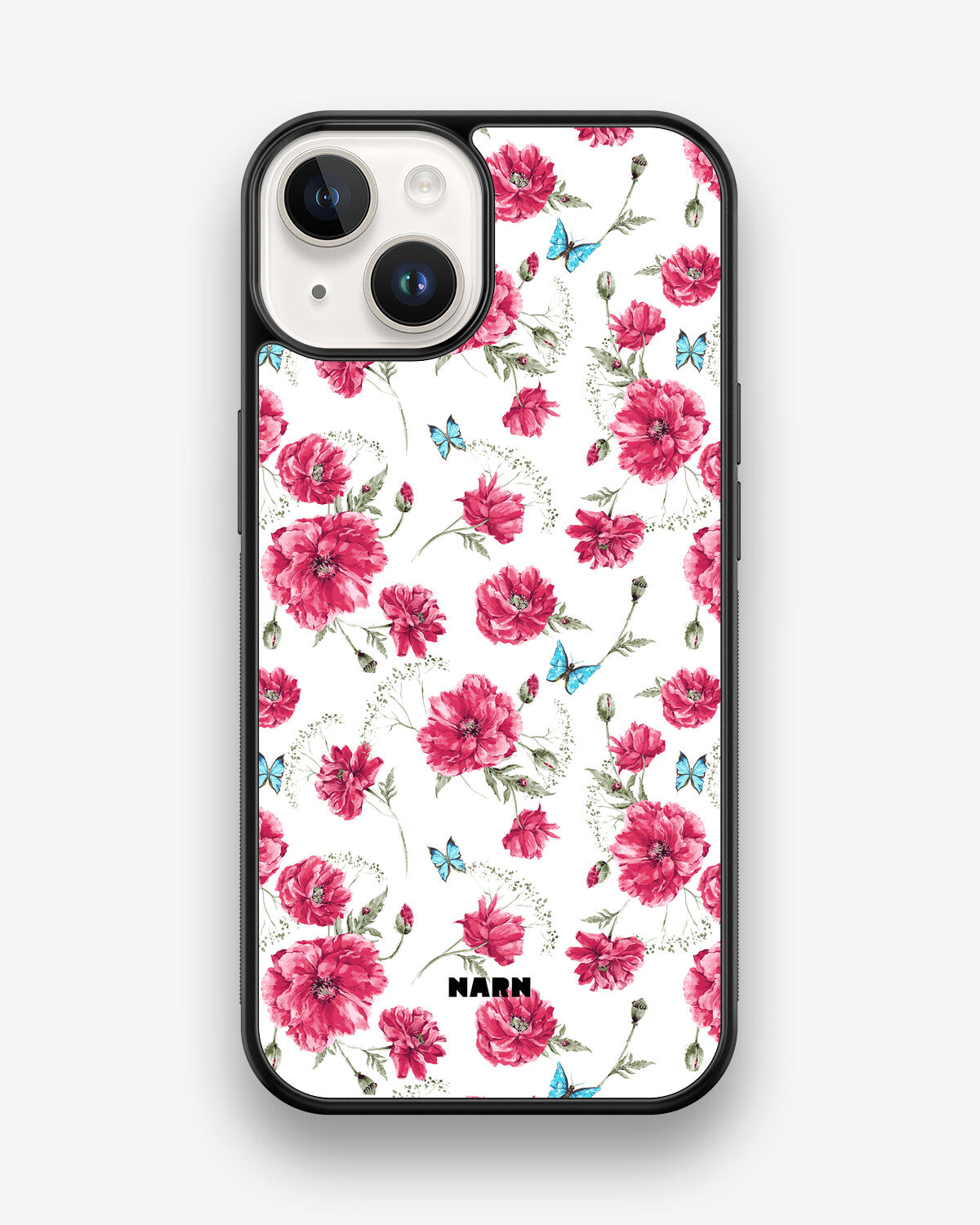 iPhone 14 Hard Case – Poppies in Bloom - View 1