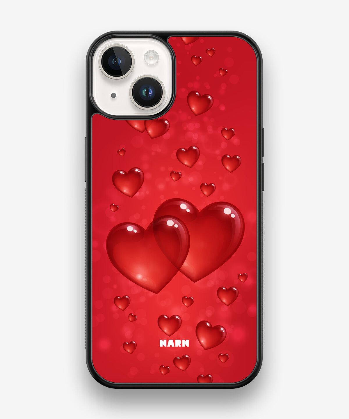 iPhone 14 Hard Case – Red Romance - View 1