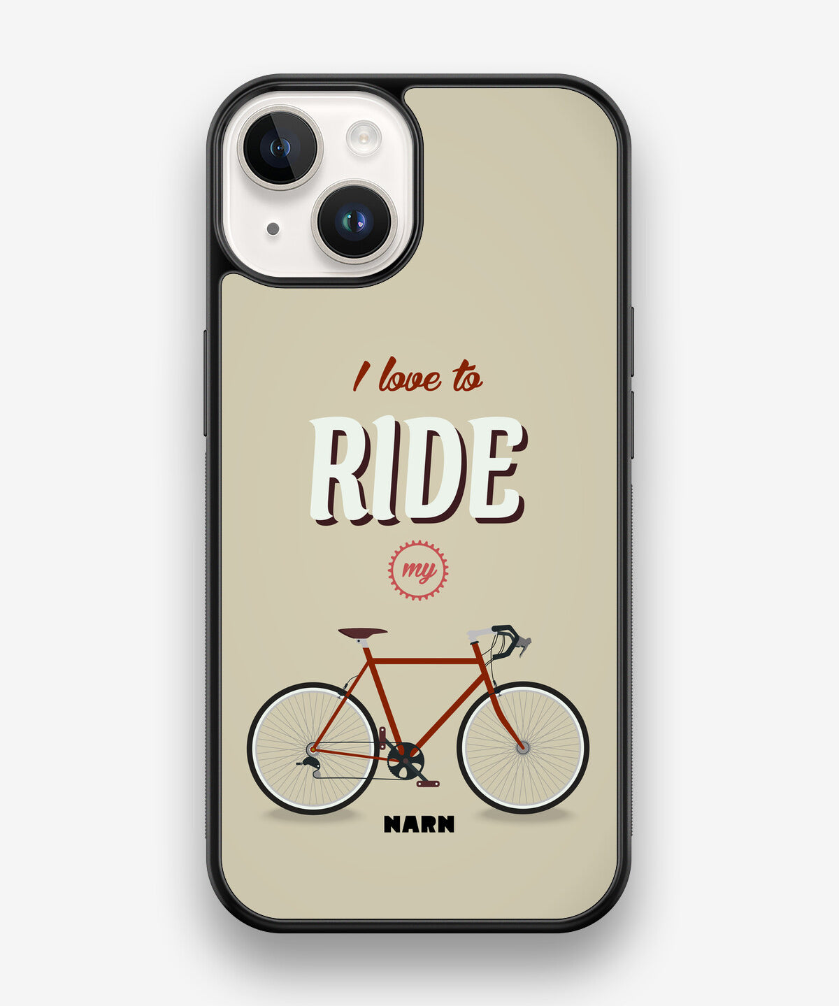 iPhone 14 Hard Case – Ride My Bicycle - View 1