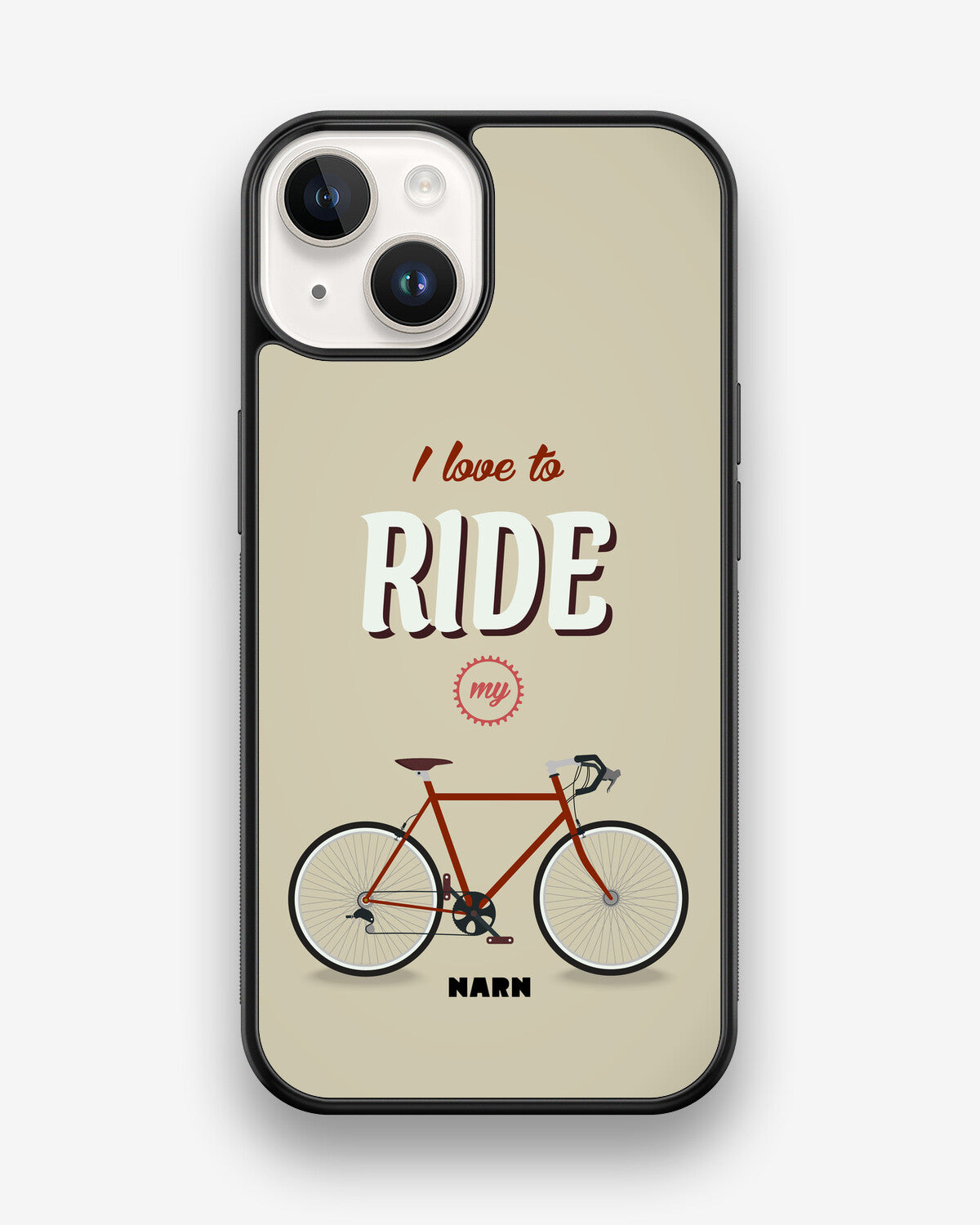 iPhone 14 Hard Case – Ride My Bicycle - View 1