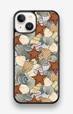 iPhone 14 Hard Case – Sea Shells - View 1
