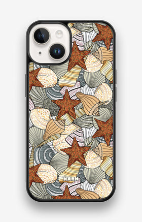 iPhone 14 Hard Case – Sea Shells - View 1