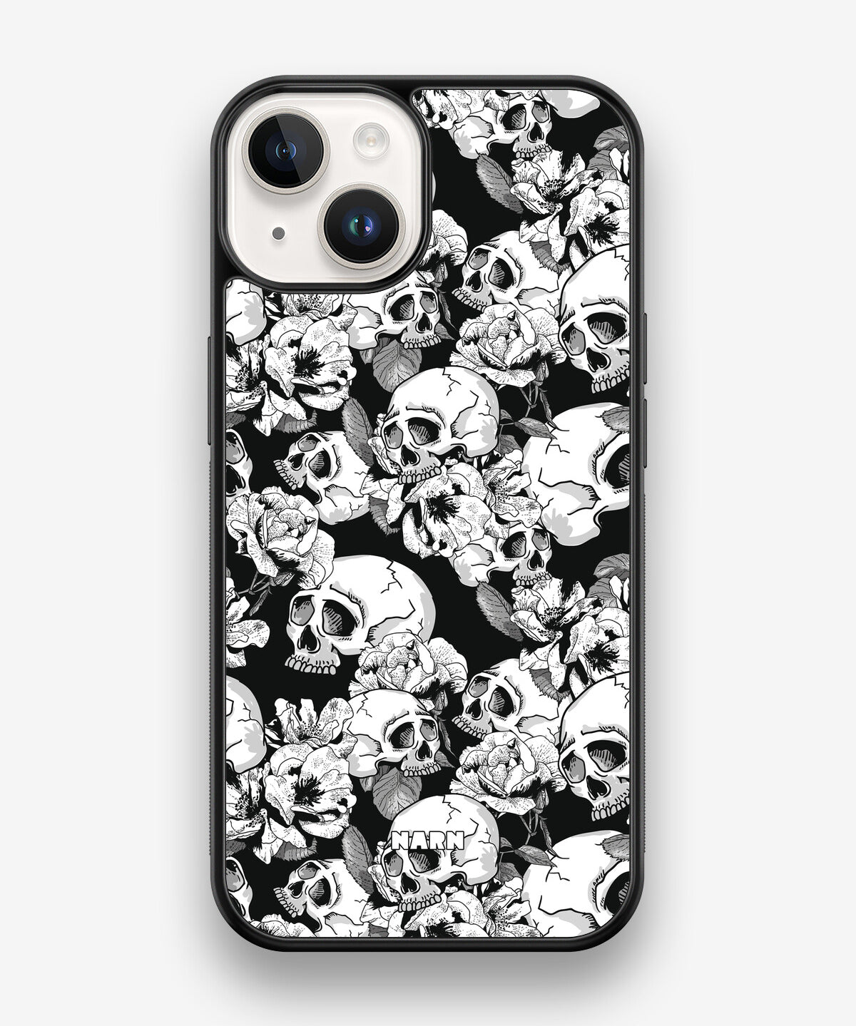 iPhone 14 Hard Case – Skull Garden - View 1