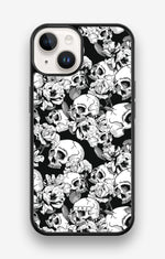 iPhone 14 Hard Case – Skull Garden - View 1