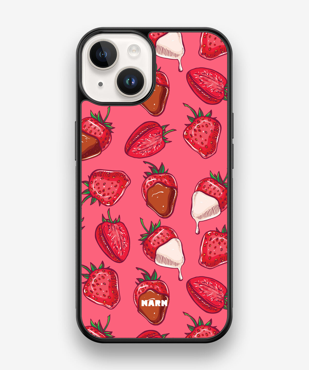 iPhone 14 Hard Case – Strawberry Chocolate - View 1