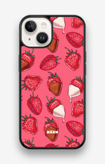 iPhone 14 Hard Case – Strawberry Chocolate - View 1