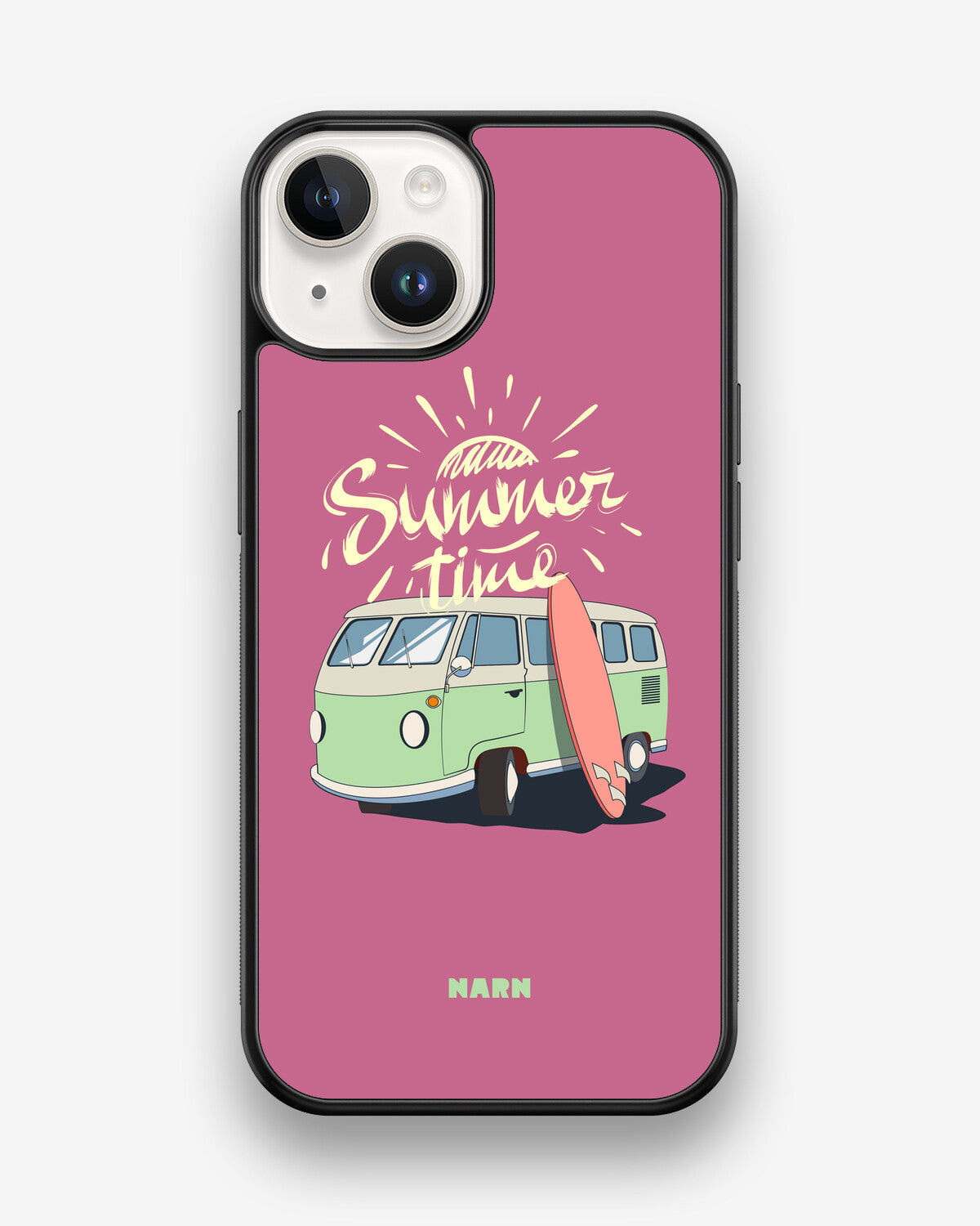 iPhone 14 Hard Case – Summer Van - View 1