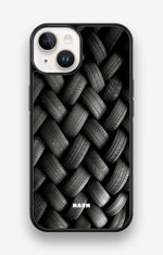iPhone 14 Hard Case – Tires Wall - View 1