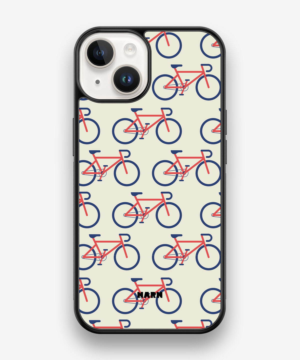 iPhone 14 Hard Case – Vintage Bicycle - View 1
