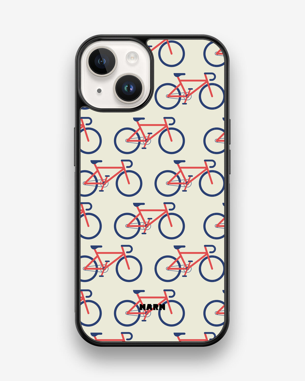 iPhone 14 Hard Case – Vintage Bicycle - View 1
