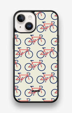 iPhone 14 Hard Case – Vintage Bicycle - View 1