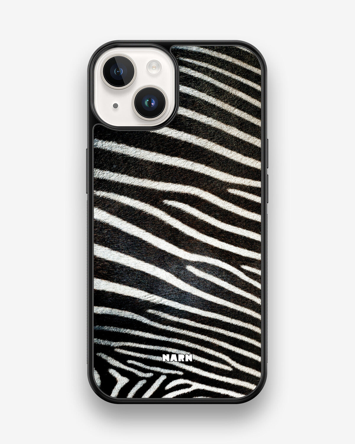 iPhone 14 Hard Case – Zebra Stripe - View 1