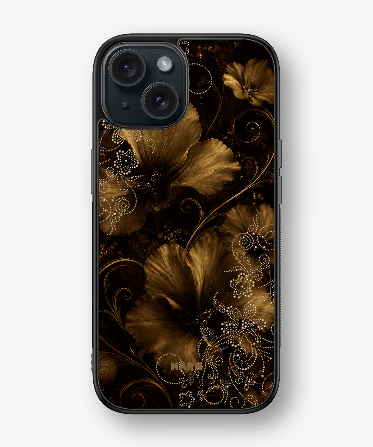 iPhone 15 Hard Case – Bloom Noir - View 1