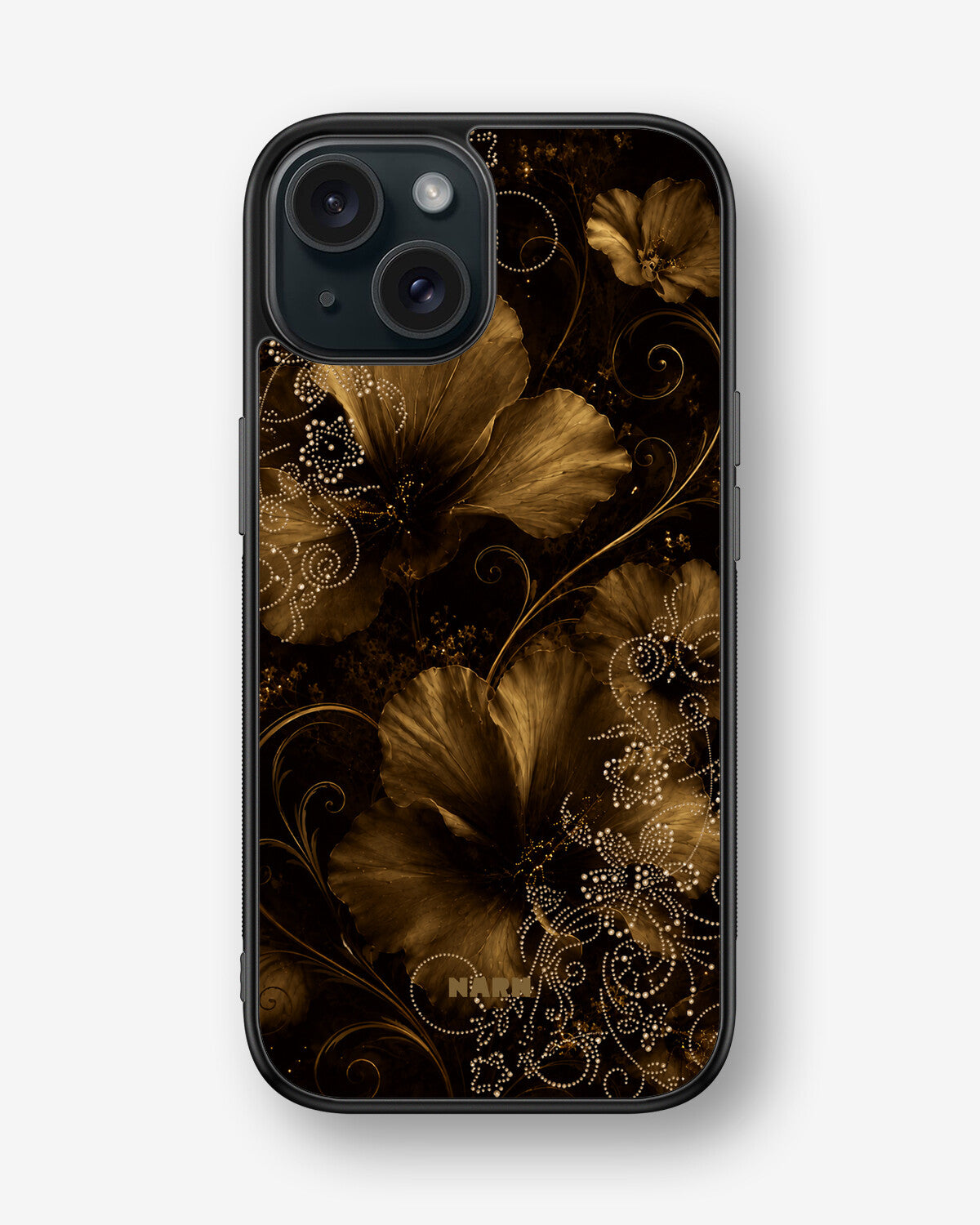 iPhone 15 Hard Case – Bloom Noir - View 1