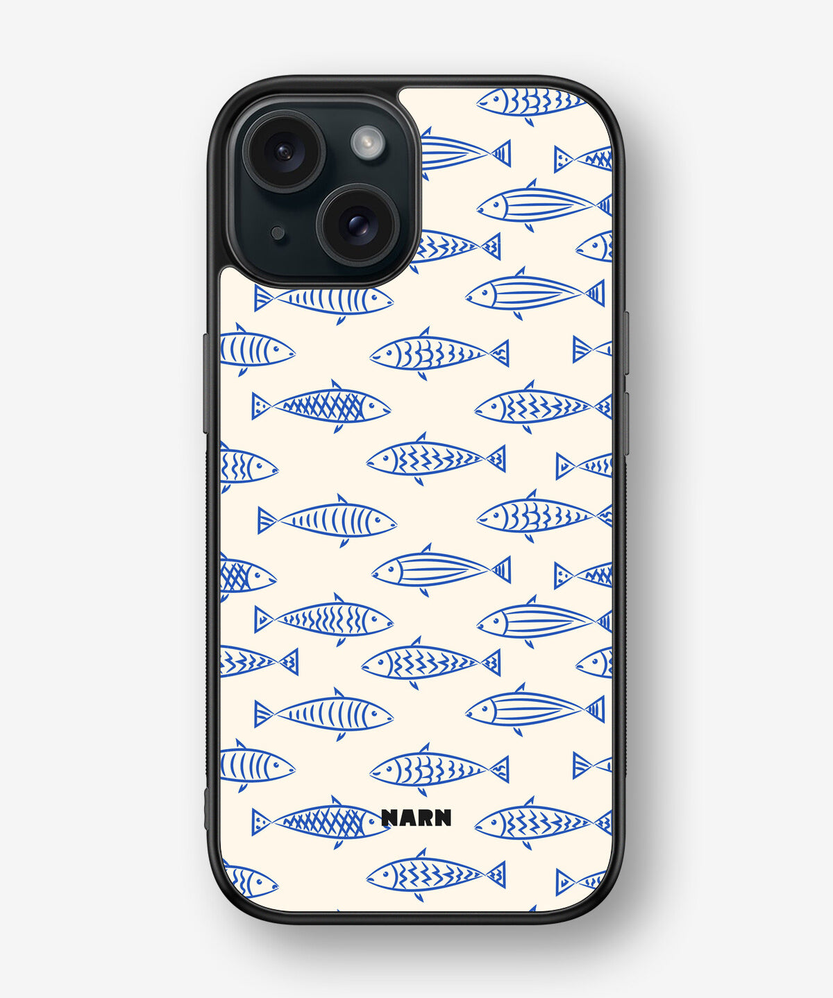 iPhone 15 Hard Case – Blue Catch - View 1