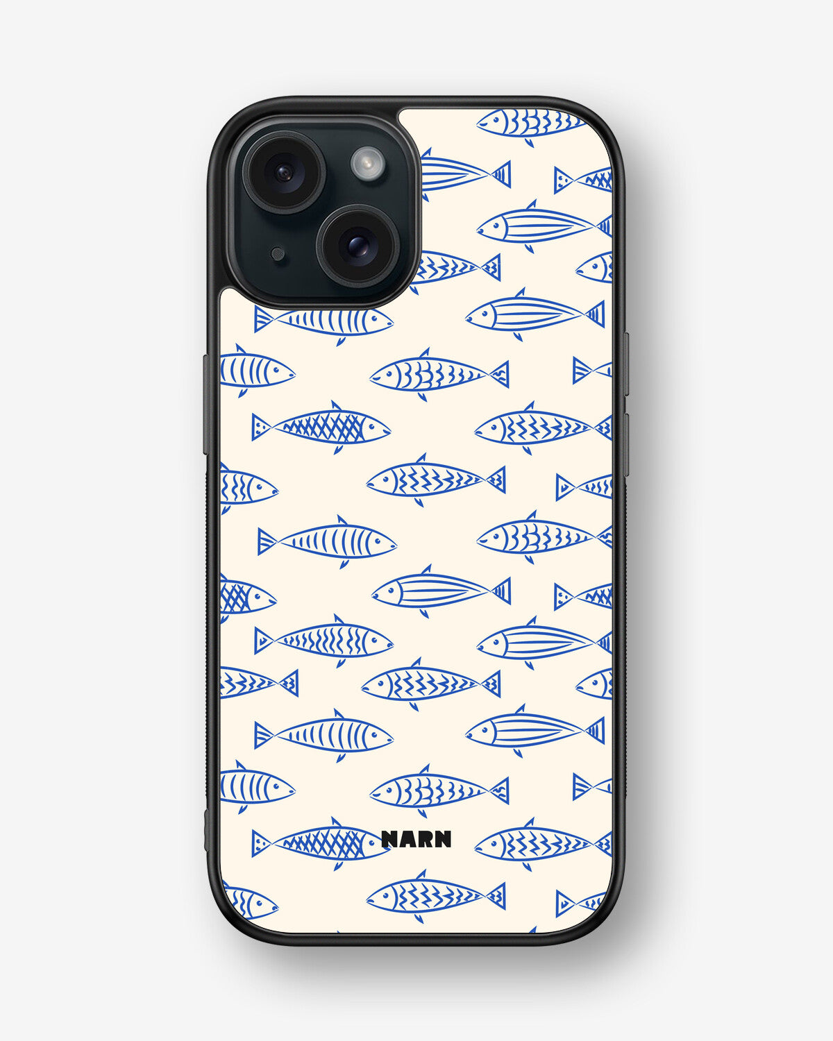 iPhone 15 Hard Case – Blue Catch - View 1