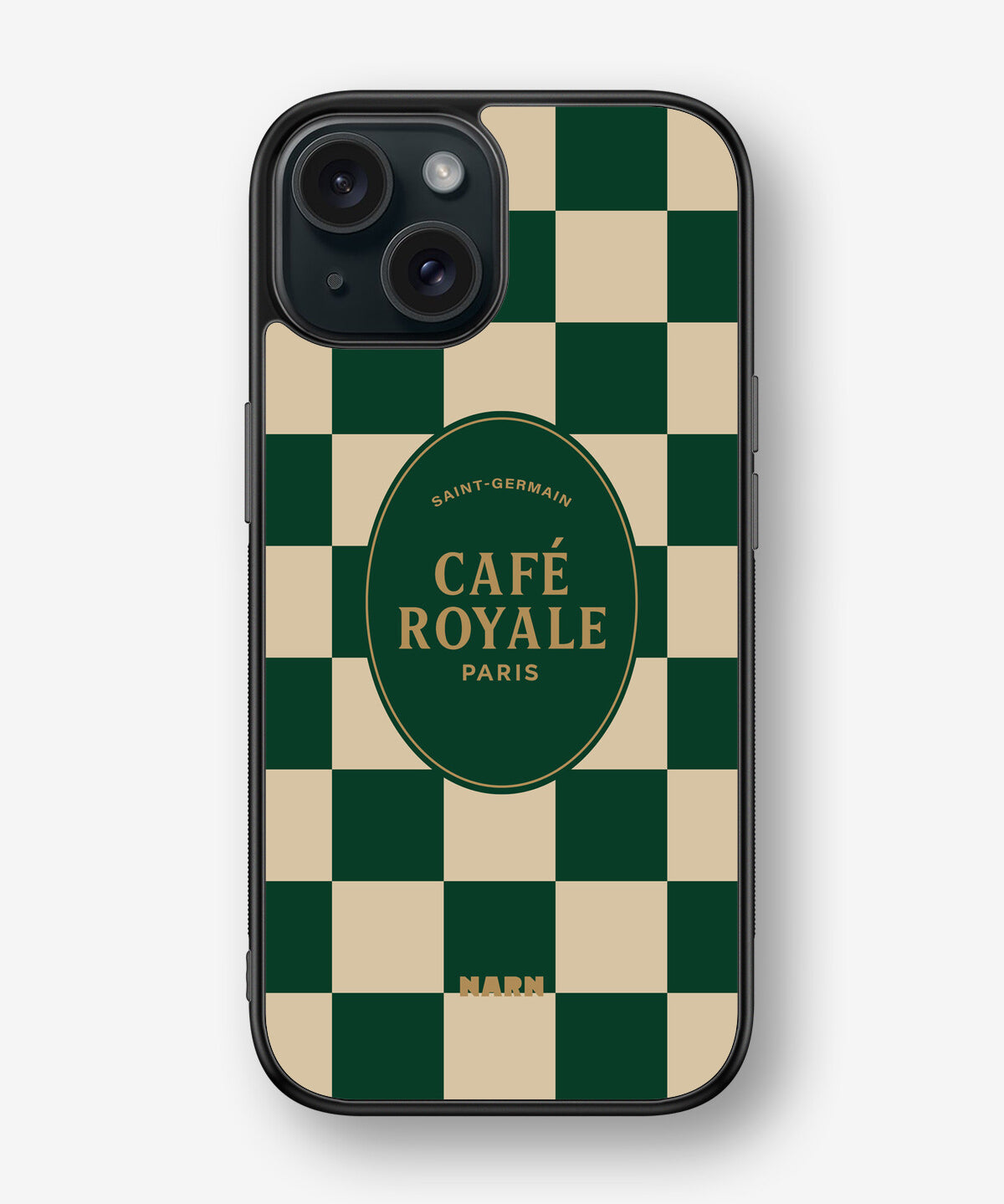iPhone 15 Hard Case – Cafe Royale - View 1