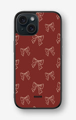 iPhone 15 Hard Case – Cherry Bows - View 1