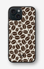 iPhone 15 Hard Case – Coffee Beans - View 1