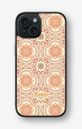 iPhone 15 Hard Case – Custom - Moroccan  - View 1