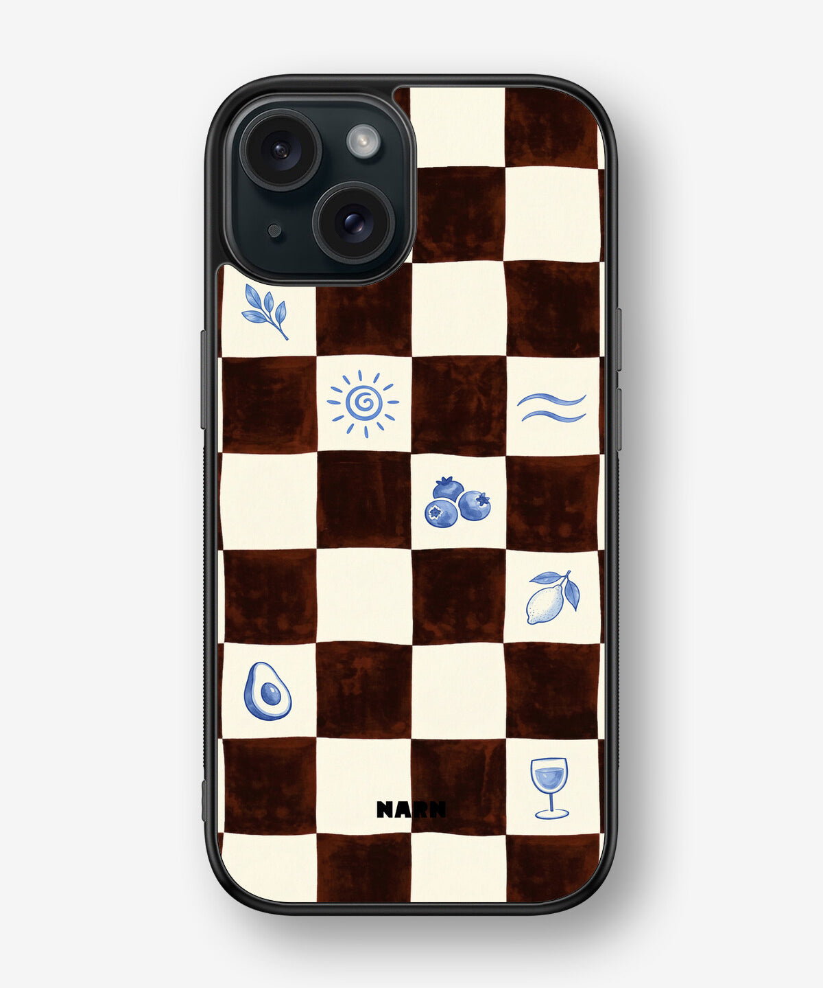 iPhone 15 Hard Case – Dolce Grid - View 1
