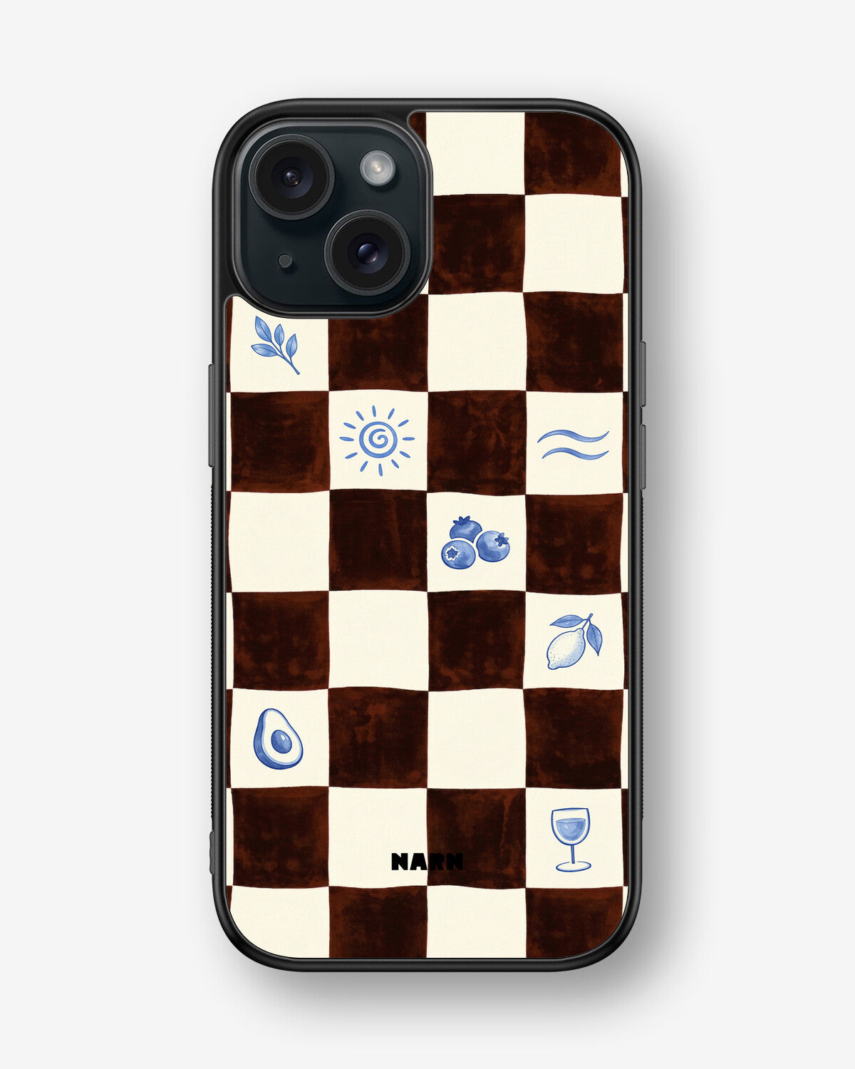 iPhone 15 Hard Case – Dolce Grid - View 1