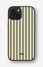 iPhone 15 Hard Case – Evergreen Stripe - View 1