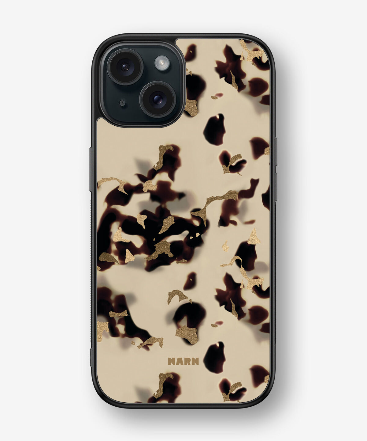 iPhone 15 Hard Case – Golden Tortoise - View 1