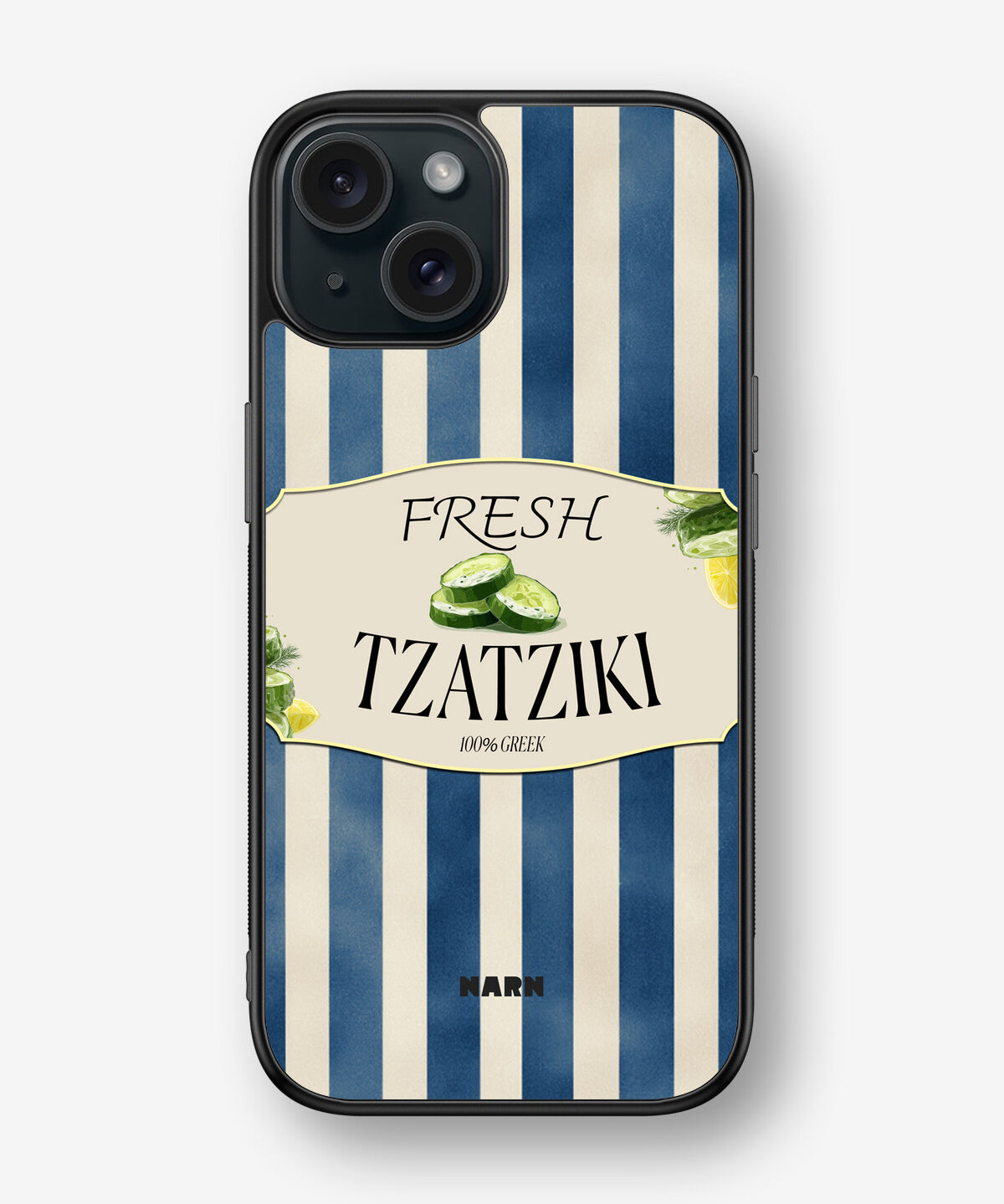 iPhone 15 Hard Case – Greek Blues - View 1