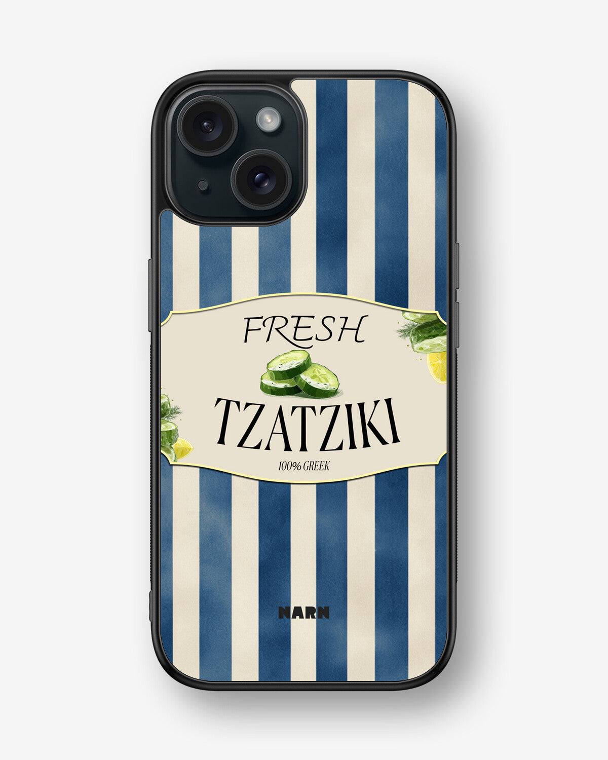 iPhone 15 Hard Case – Greek Blues - View 1