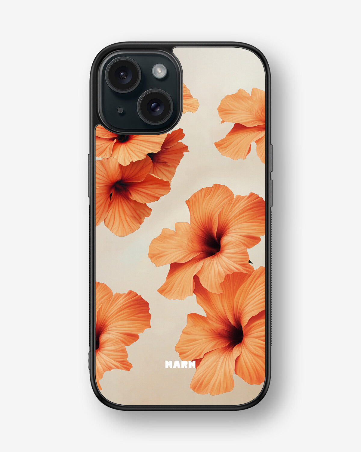 iPhone 15 Hard Case – Hibiscus Dreams - View 1