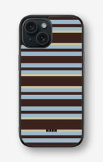 iPhone 15 Hard Case – Latte Lines - View 1