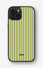 iPhone 15 Hard Case – Matcha Lines - View 1
