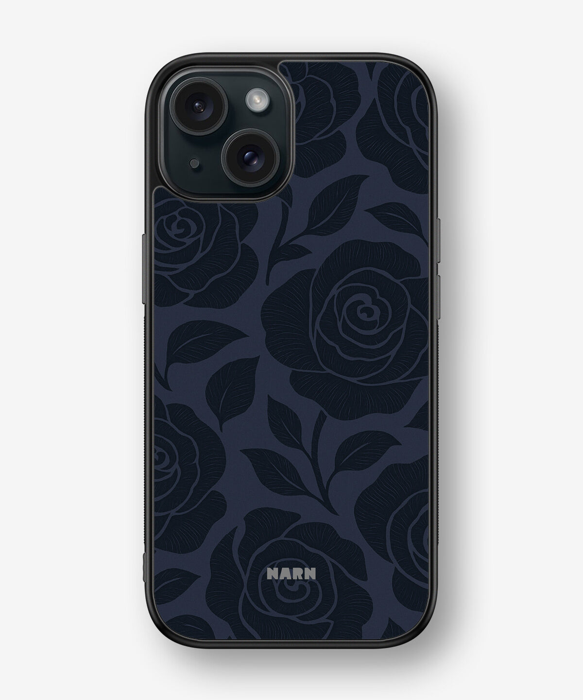 iPhone 15 Hard Case – Midnight Rose - View 1