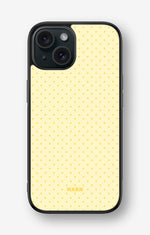 iPhone 15 Hard Case – Morning Dots - View 1