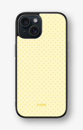 iPhone 15 Hard Case – Morning Dots - View 1