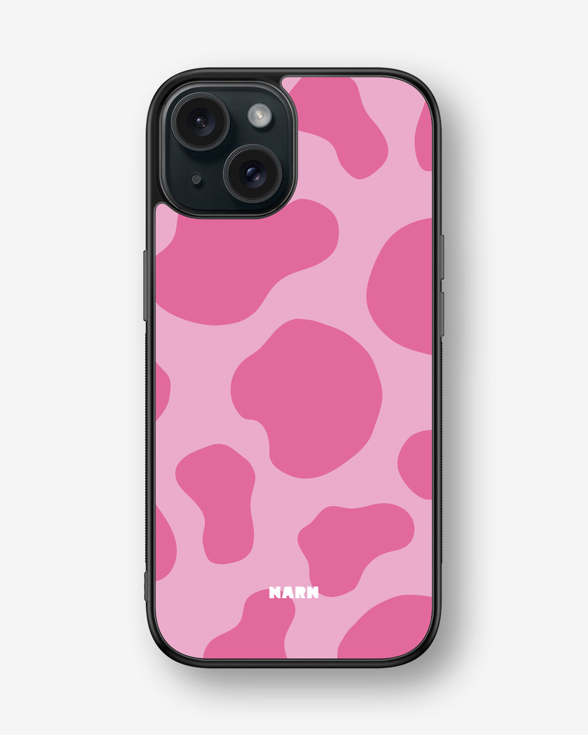 iPhone 15 Hard Case – Pink Moo - View 1