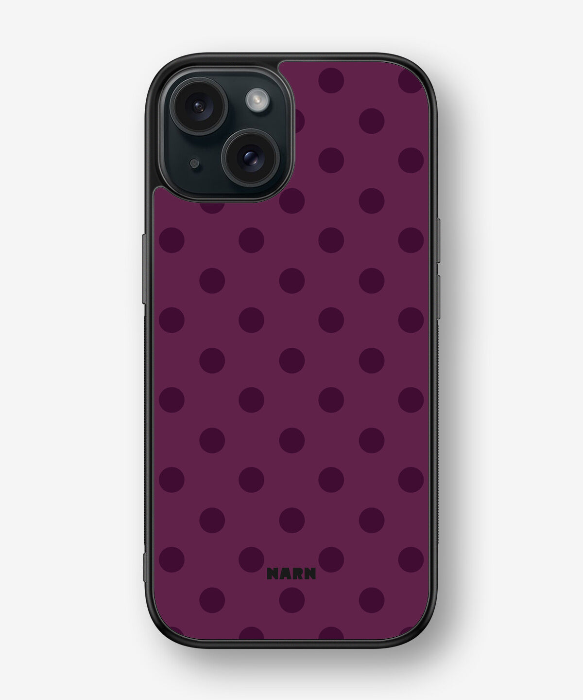 iPhone 15 Hard Case – Plum - View 1